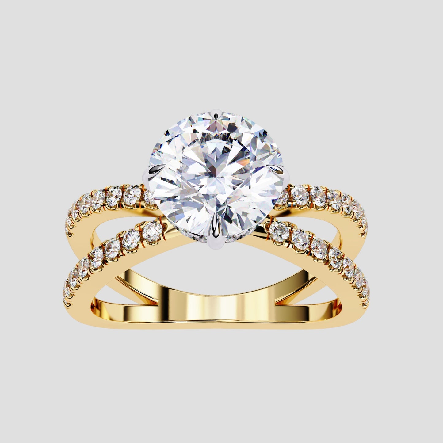 The Timeless Round Lab-Grown Diamond Ring (NGR00082)