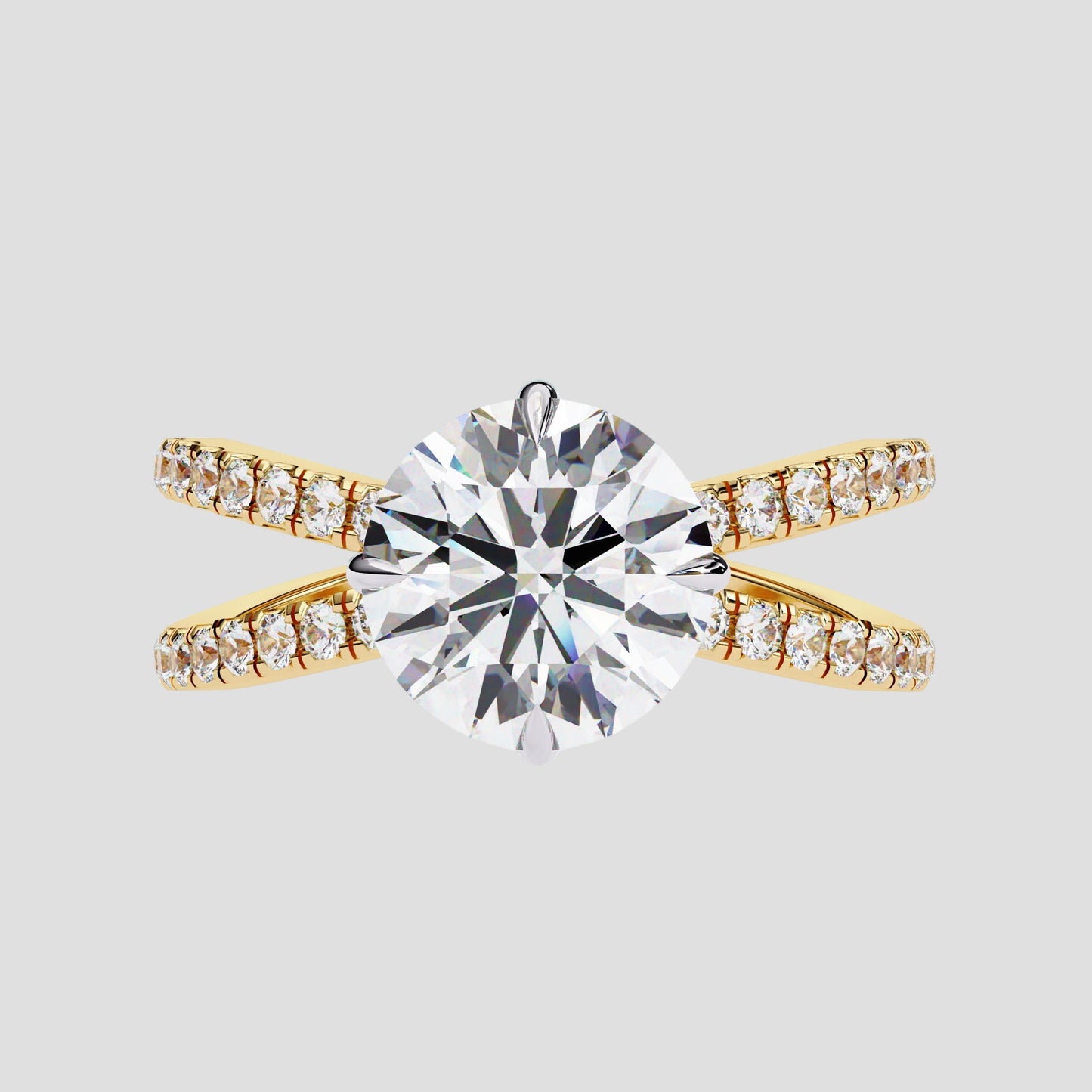 The Timeless Round Lab-Grown Diamond Ring (NGR00082)